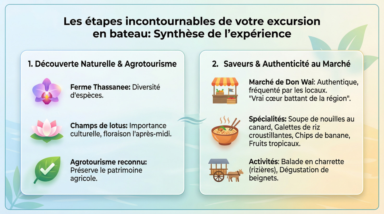 Excursion authentique en bateau sur le canal Mahasawat à Bangkok