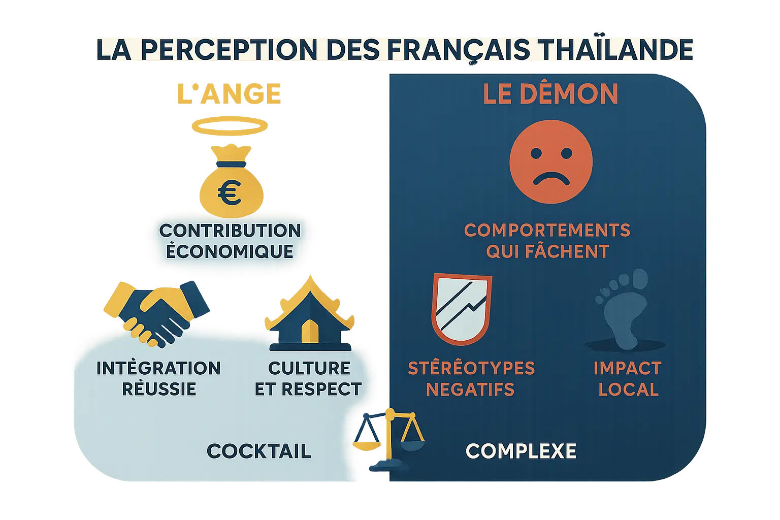 perception français en Thailande