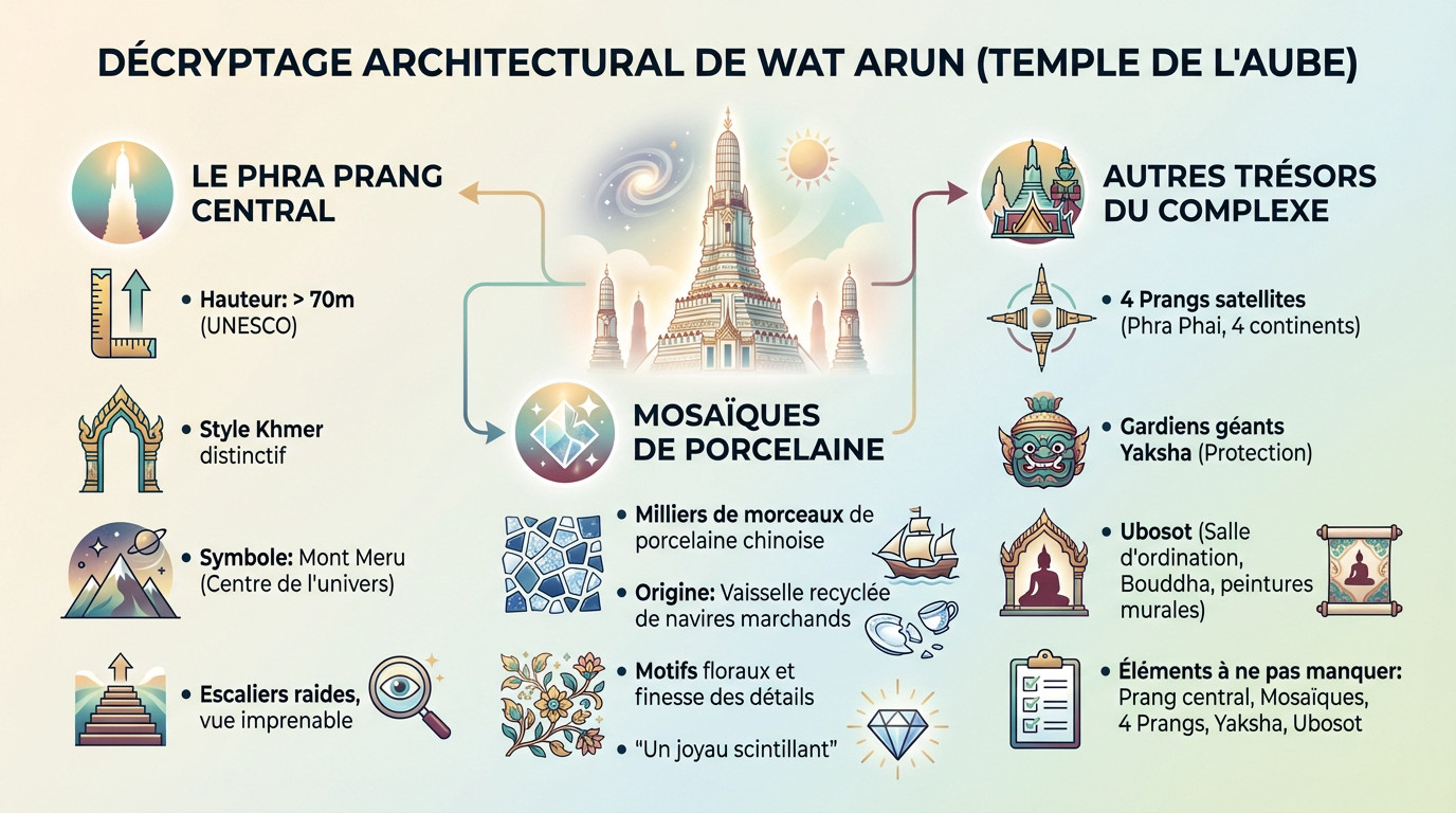 Découvrir le style architectural de Wat Arun