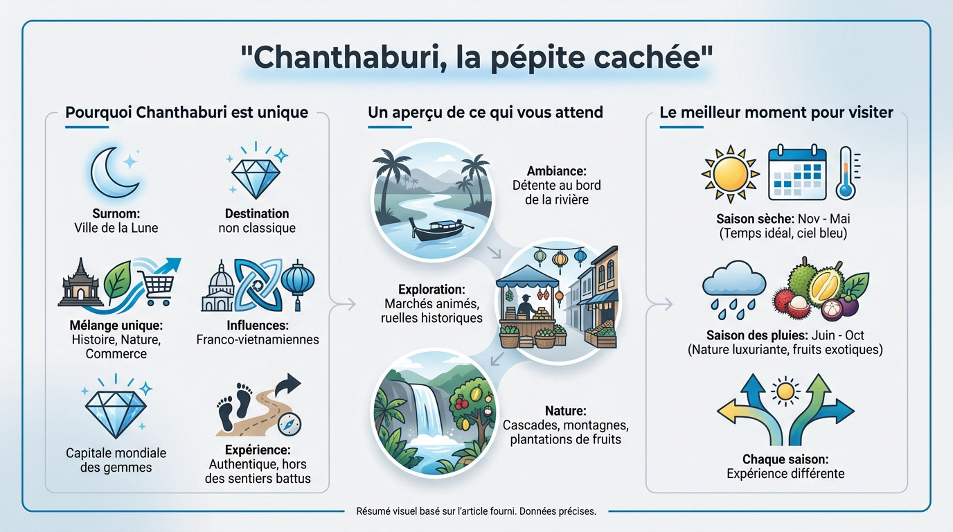 Chanthaburi la pépite cachée de Thaïlande