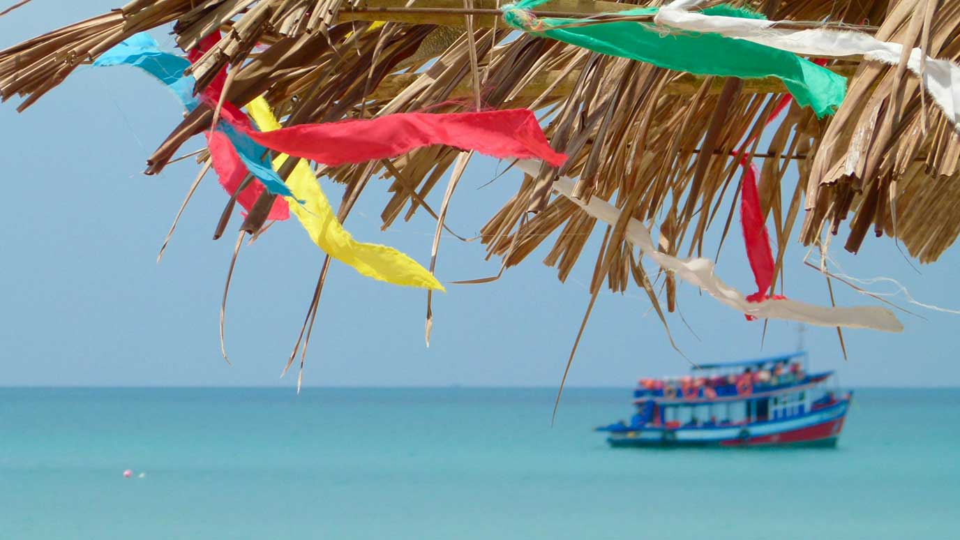se rendre à Koh Mak en bateau
