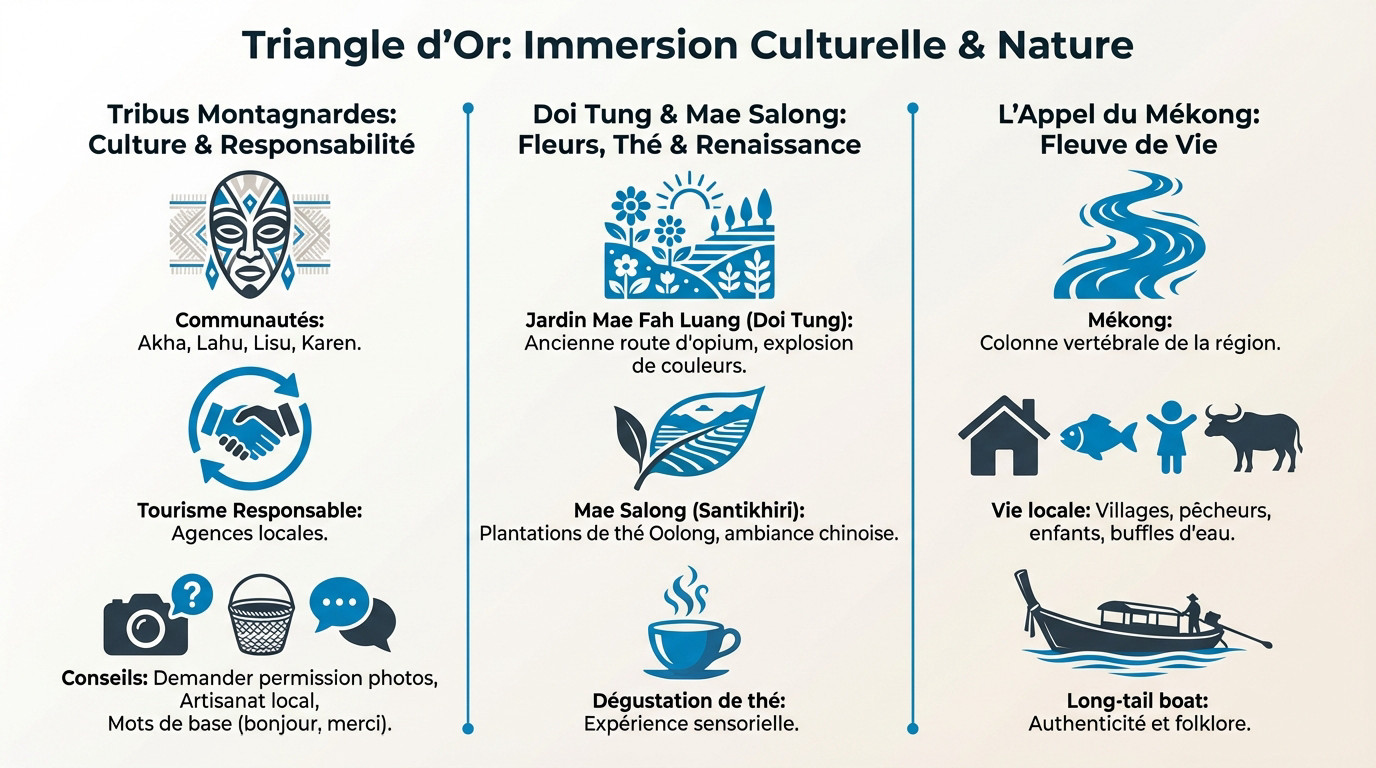 Le Triangle d'Or immersion culturelle et nature