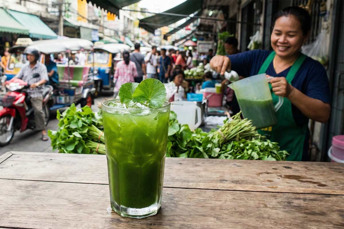 Pennywort Juice Thailande