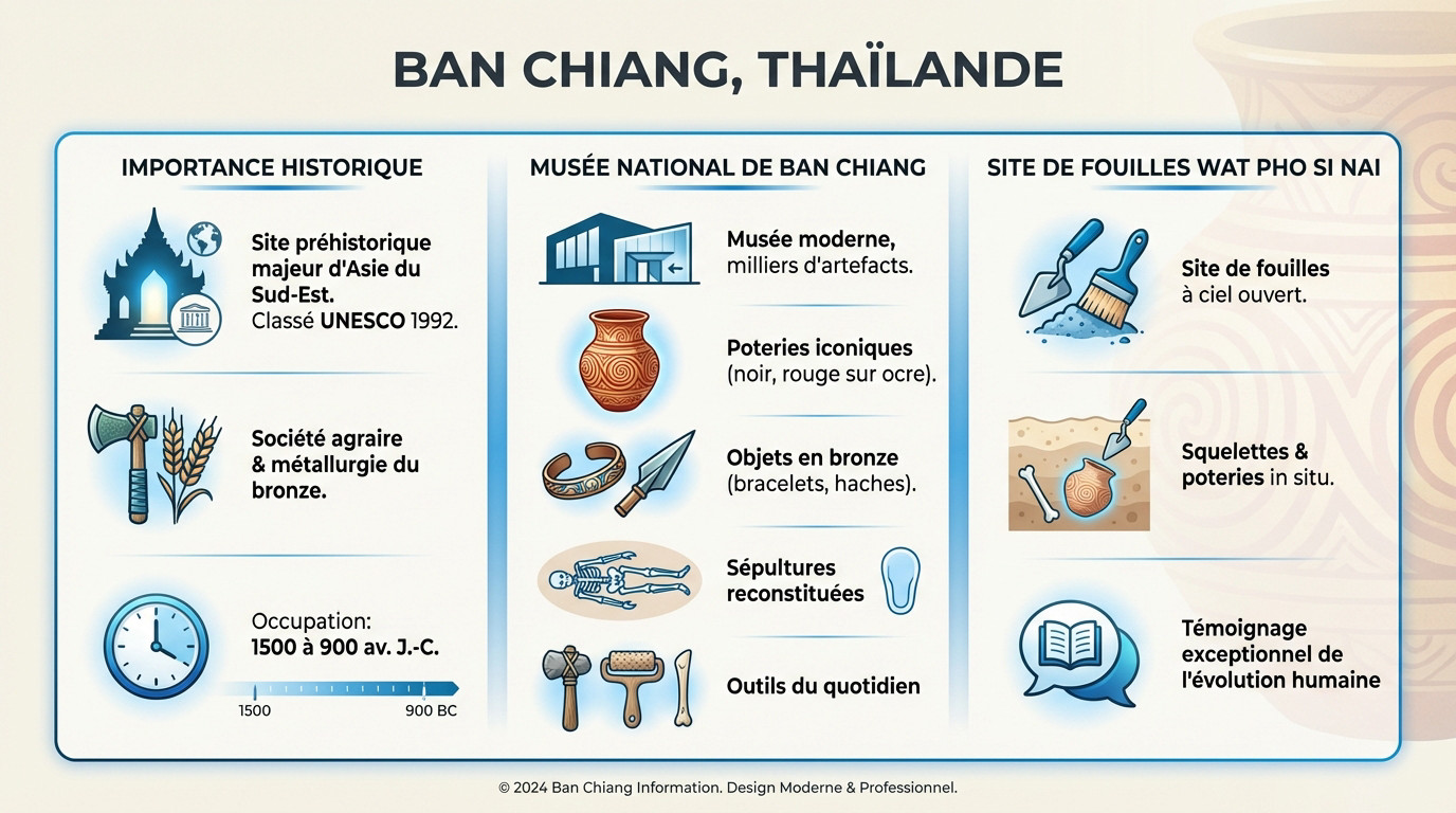 Ban Chiang à Udon Thani en Thaïlande