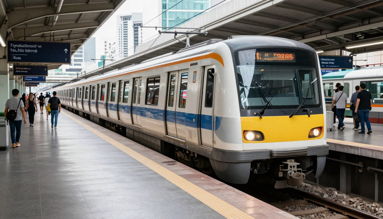BTS Skytrain à Bangkok pour se déplacer facilement