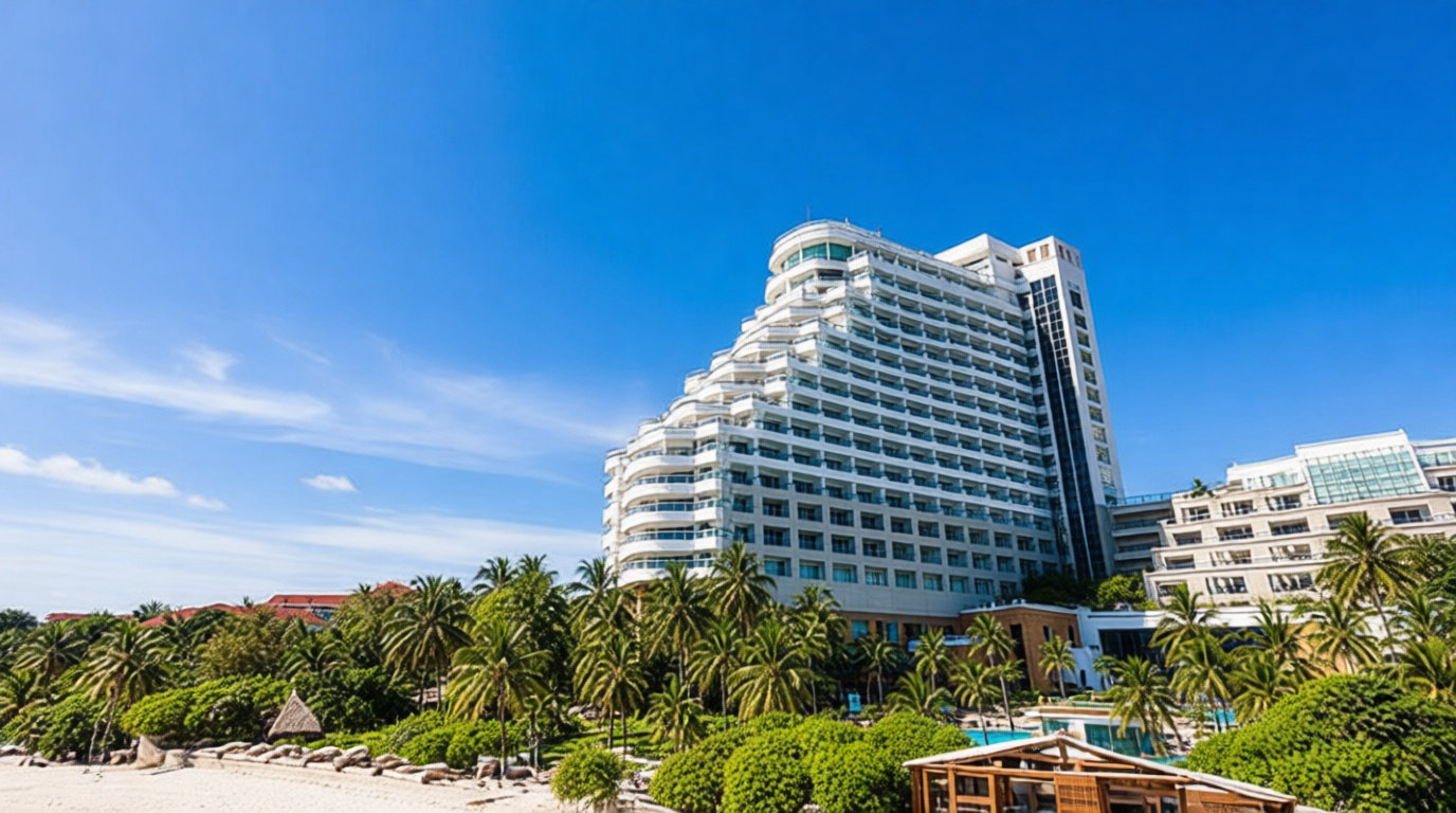 Station balnéaire de Hua Hin avec plage et hôtels