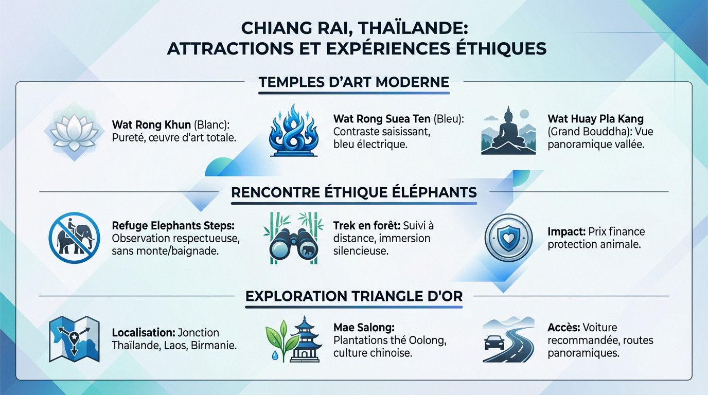 Chiang Rai Thaïlande du nord