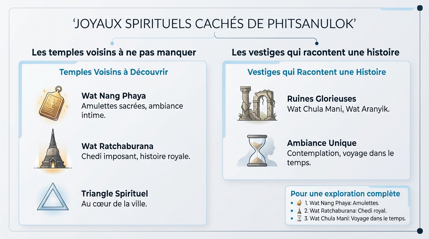 temples et vestiges historiques de Phitsanulok