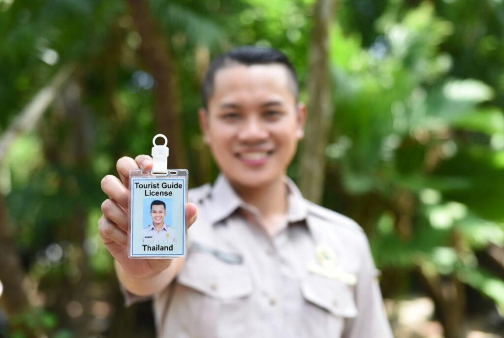 licence officielle guide touristique Thaïlande