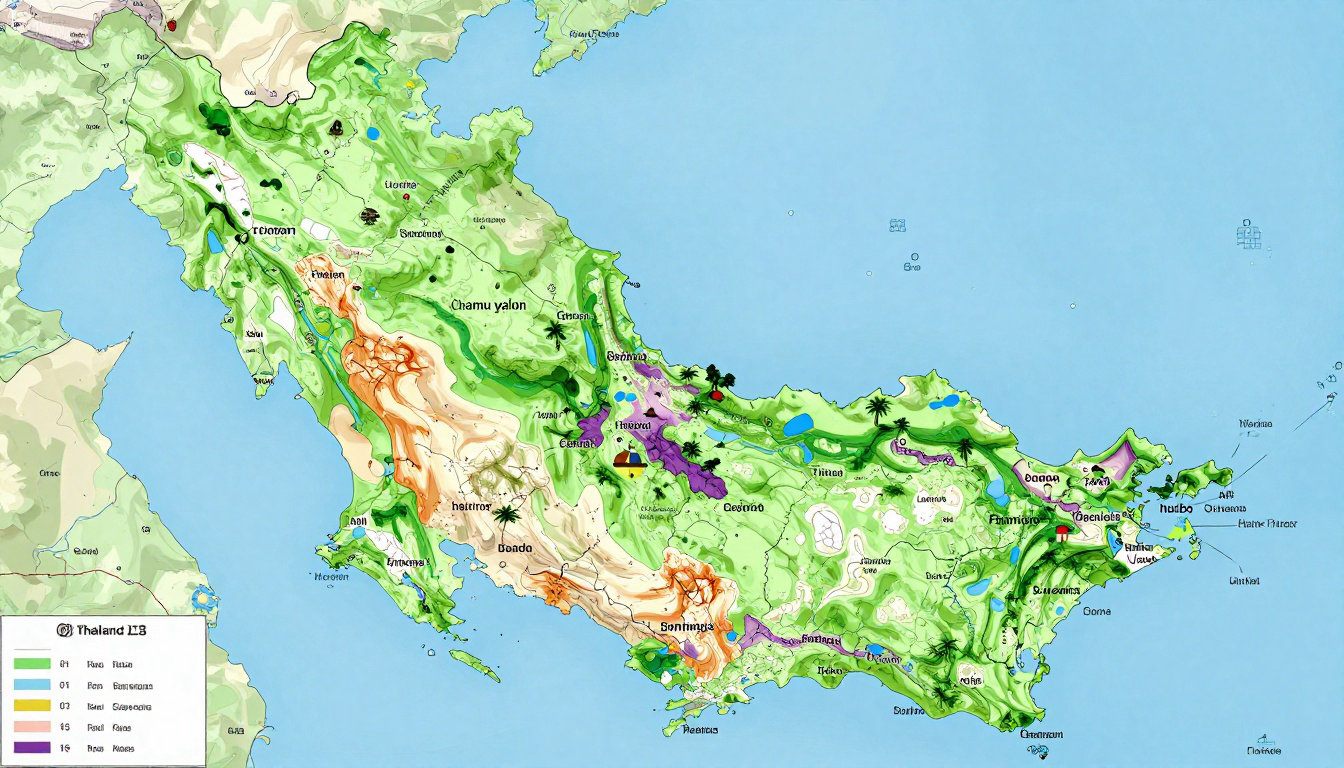 Météo Bangkok vs autres destinations en Thaïlande