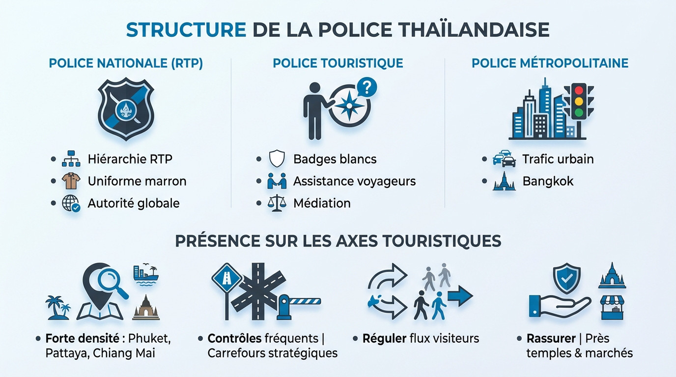 Structure de la police en Thaïlande