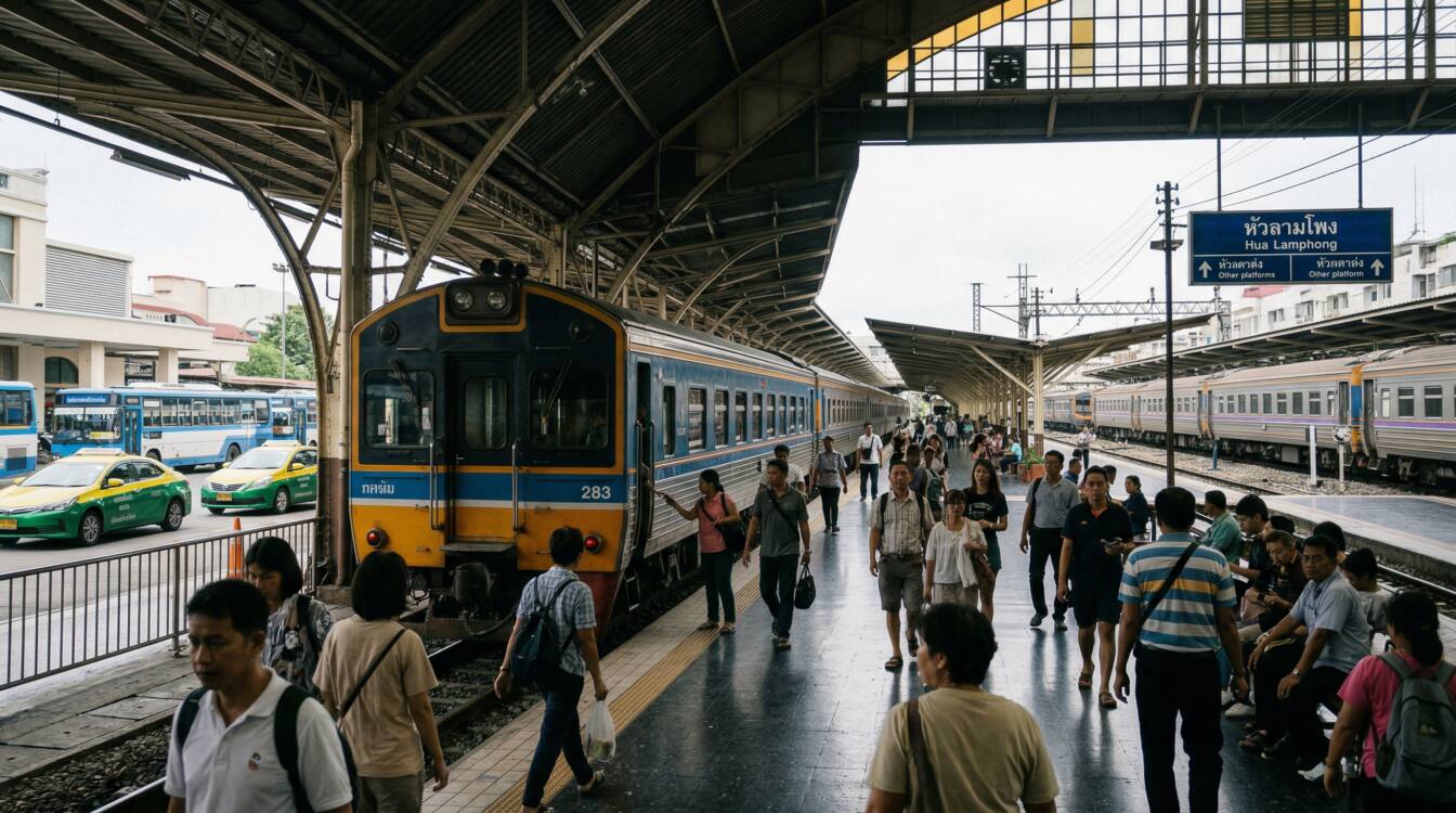 Comment aller de Bangkok à Pattaya : bus, taxi et train