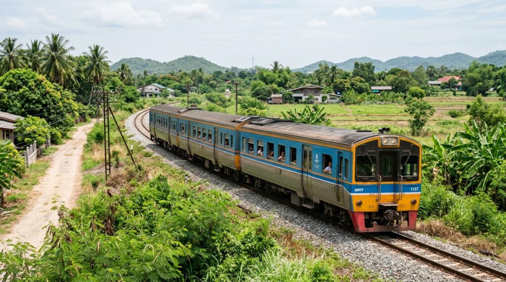 Train Bangkok-Pattaya : la ligne de charme, Bangkok Pattaya Transport