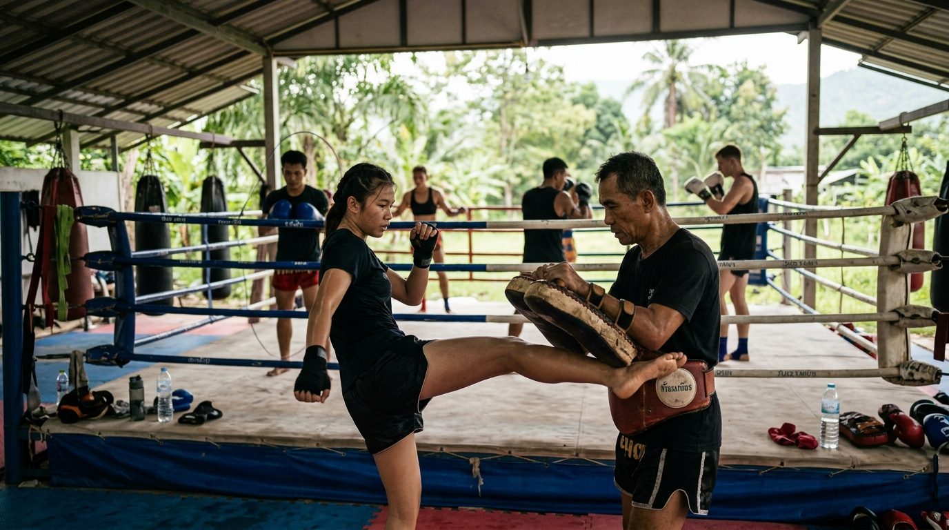 À quoi ressemble une journée d'entraînement, Camp Muay Thai Thailande