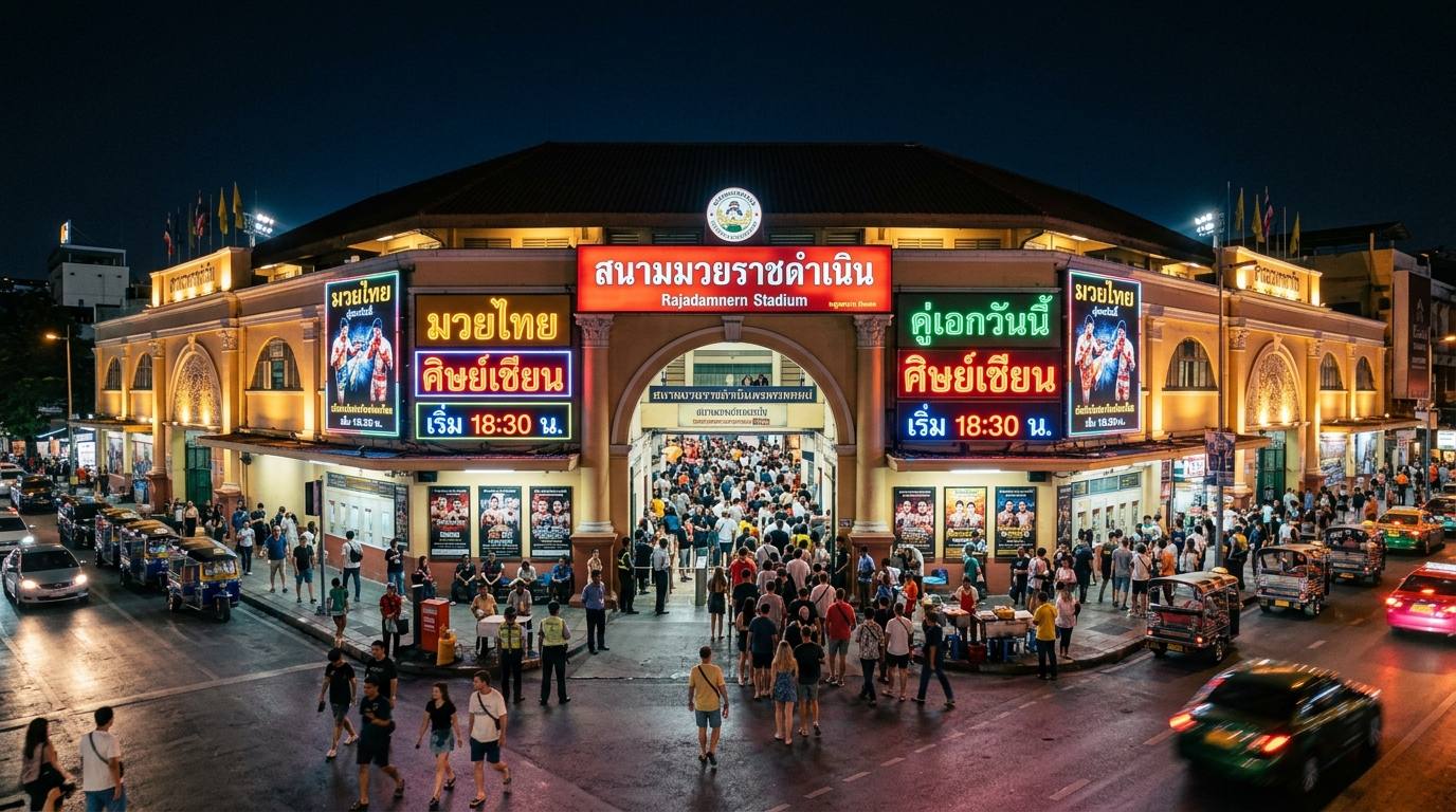 Où voir un combat de muay thai à Bangkok