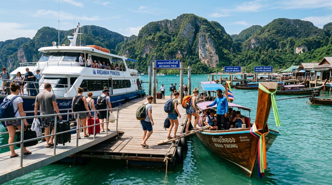 Comment aller à Ao Nang depuis Koh Lanta et les îles