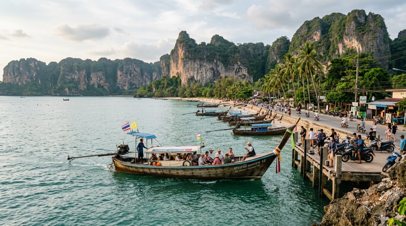 Se déplacer à Ao Nang sur place