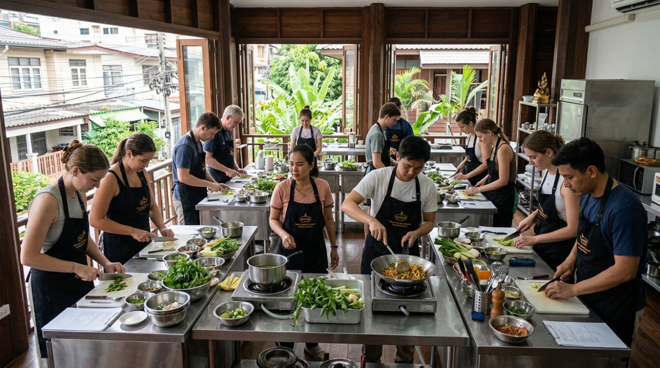Les meilleures écoles de cuisine à Bangkok, Cours Cuisine Thailande