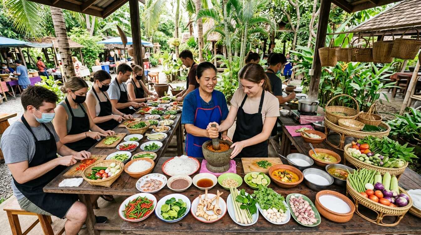 Que prépare-t-on pendant un cours de cuisine thaï, Cours Cuisine Thailande
