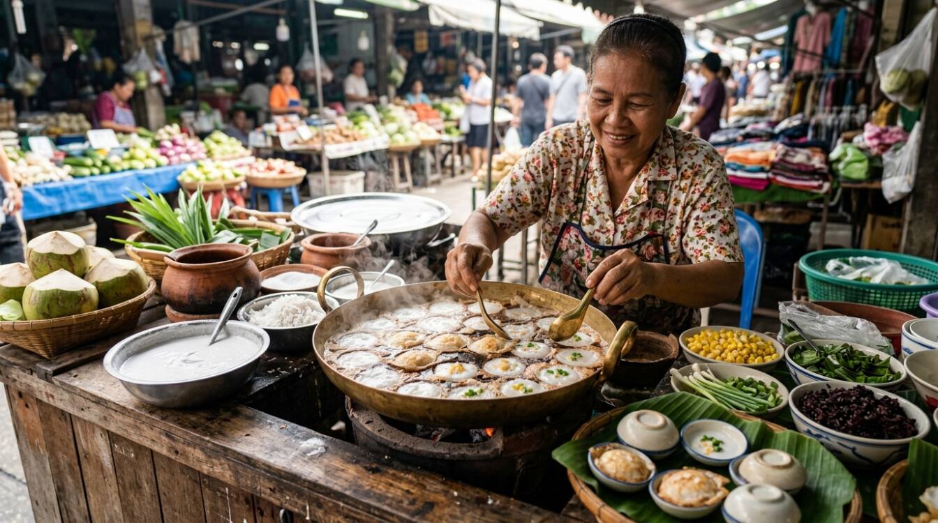 Les desserts à base de lait de coco, Desserts Thailandais