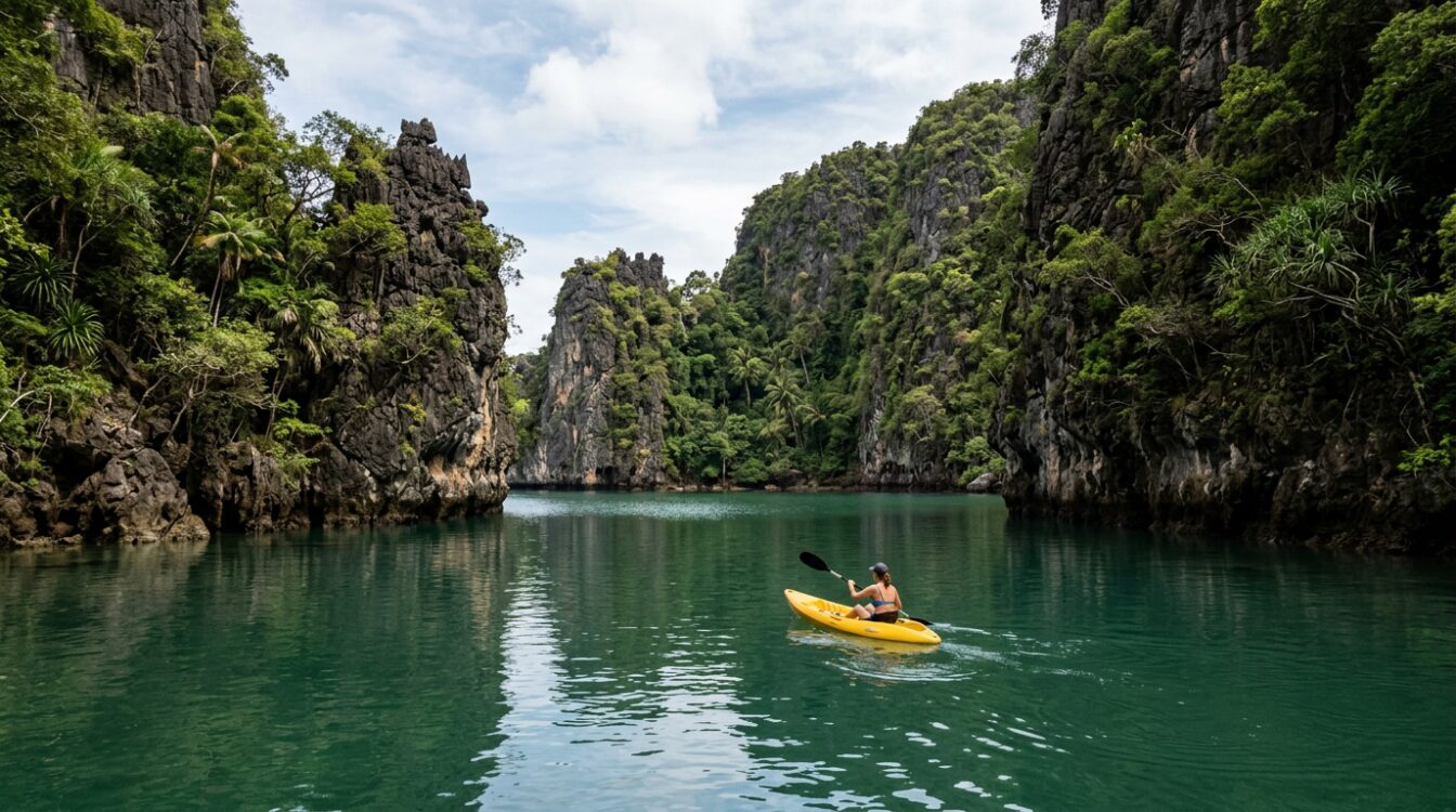 Koh Hong : le lagon émeraude du parc national, Ao Nang