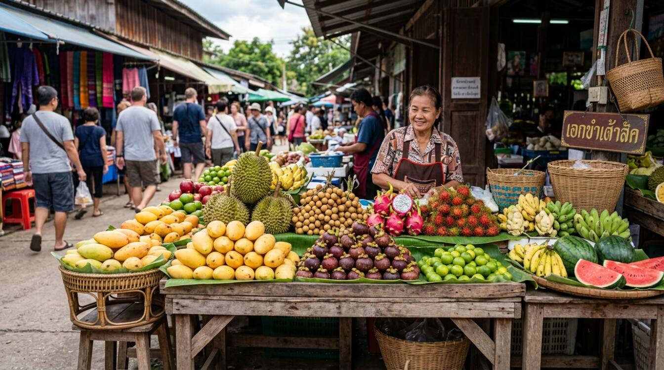 Les fruits de Thaïlande