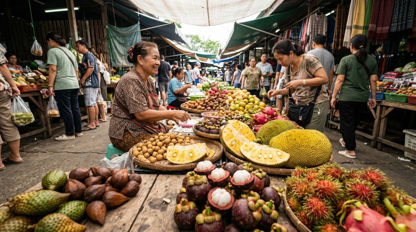 Fruits exotiques à découvrir sur les marchés, Fruit Thailandais