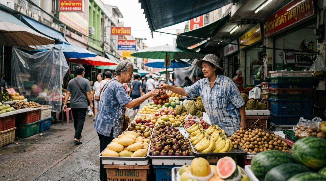 Où acheter des fruits en Thaïlande, Fruit Thailandais