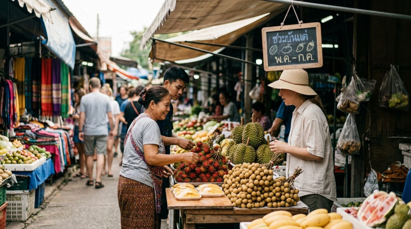 Quand trouver chaque fruit (saisonnalité), Fruit Thailandais