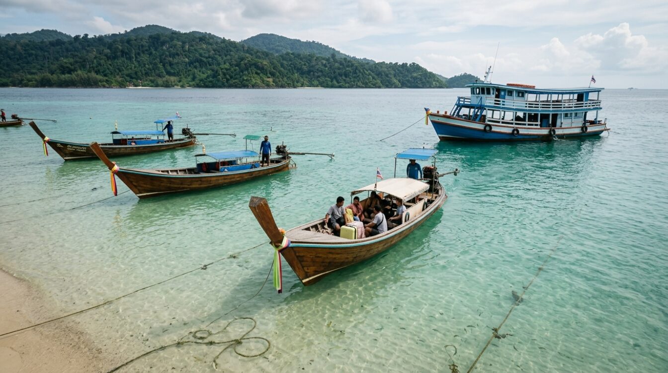 Comment aller à Koh Kradan, Koh Kradan Thailande