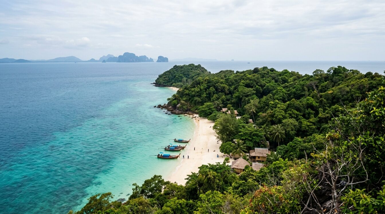 Où se trouve Koh Kradan, Koh Kradan Thailande