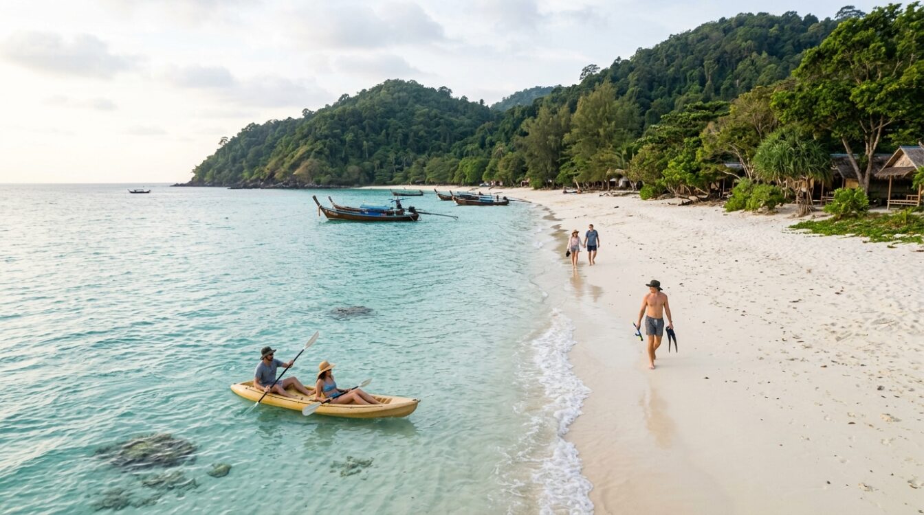 Que faire à Koh Kradan, Koh Kradan Thailande