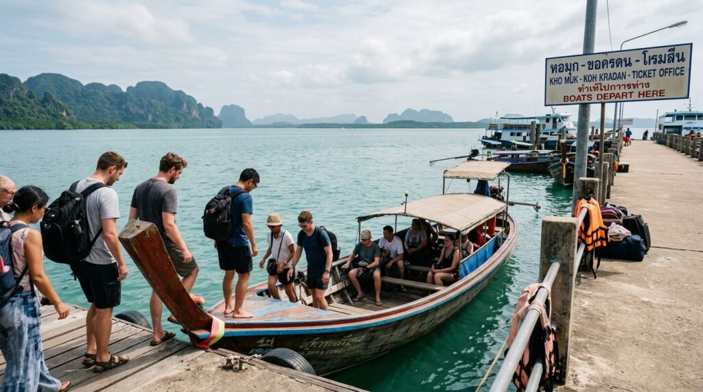 Comment aller à Koh Muk depuis Trang, Koh Muk Thailande