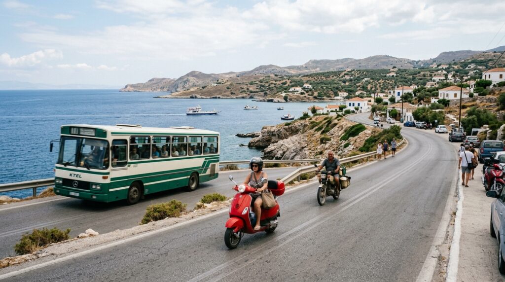 Se déplacer sur l'île, Koh Muk Thailande