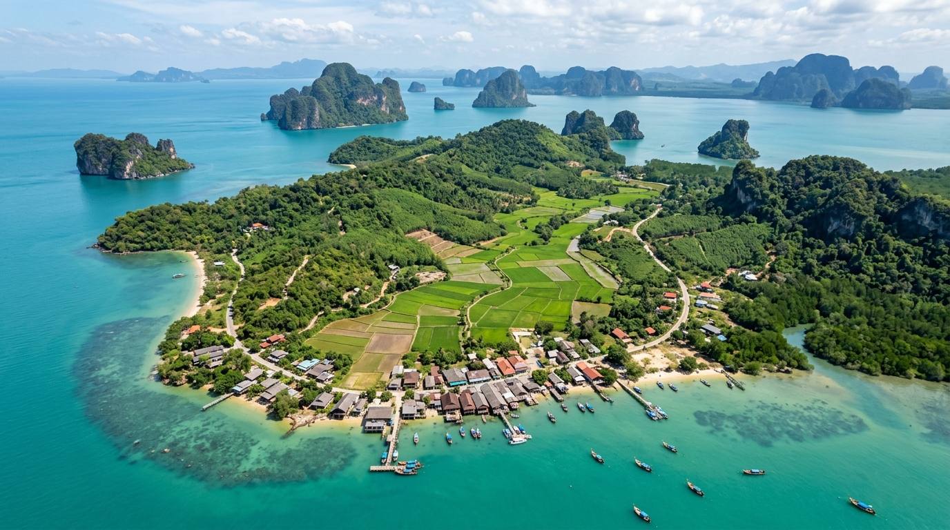 Koh Yao Noi en bref : une île préservée entre Phuket et Krabi