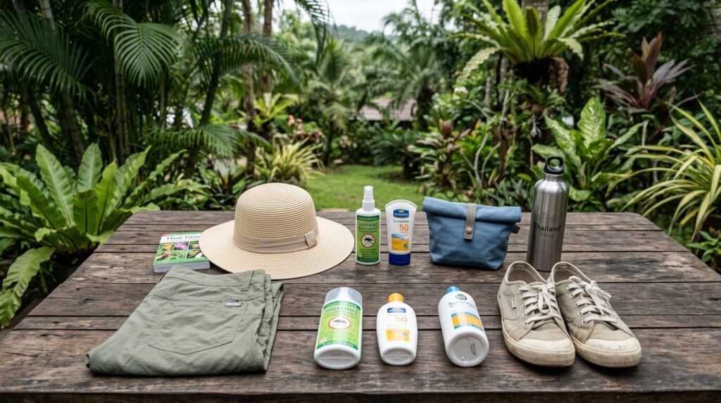 Comment se protéger des mouches des sables, Mouche De Sable Thailande