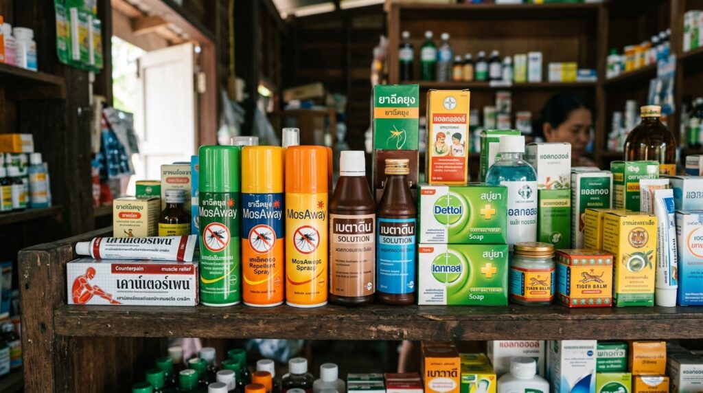 Quels produits acheter en pharmacie thaïlandaise ?, Mouche De Sable Thailande