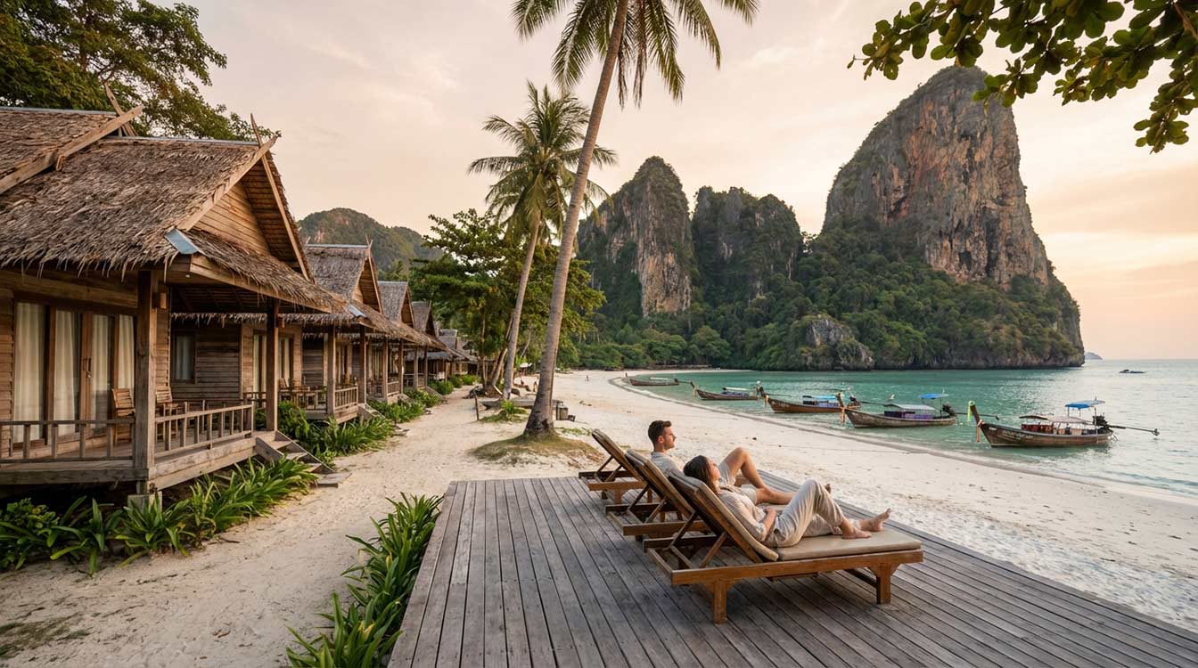 Où dormir à Railay Beach Krabi
