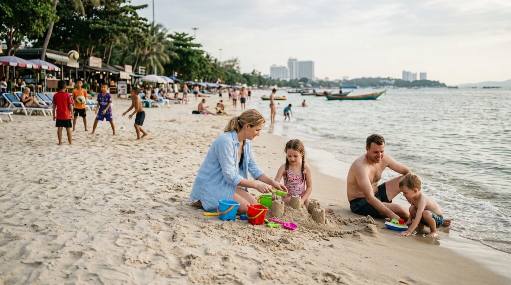 Jomtien Beach : l'alternative familiale, Pattaya