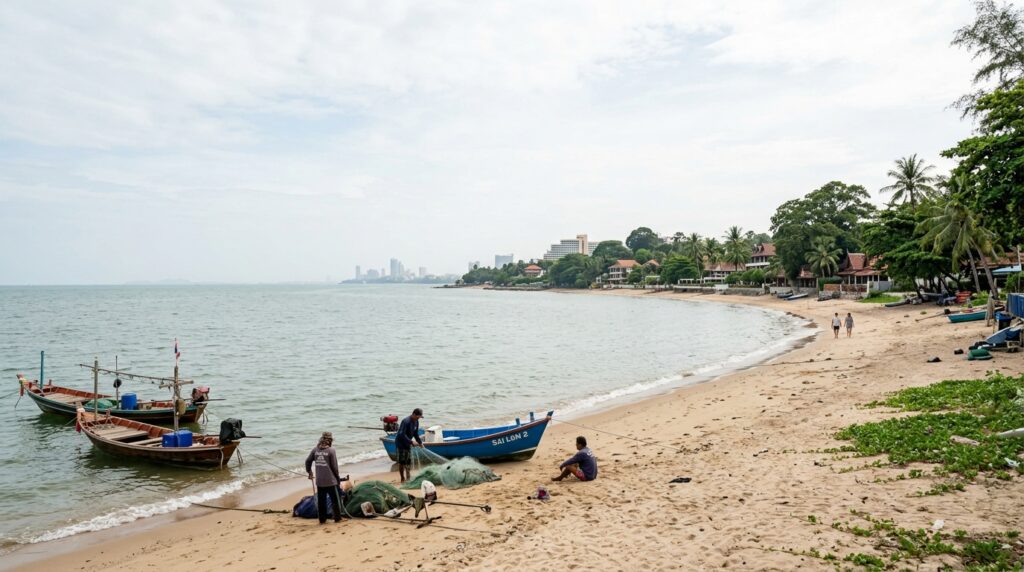 Naklua et Wong Amat : le nord tranquille, Pattaya