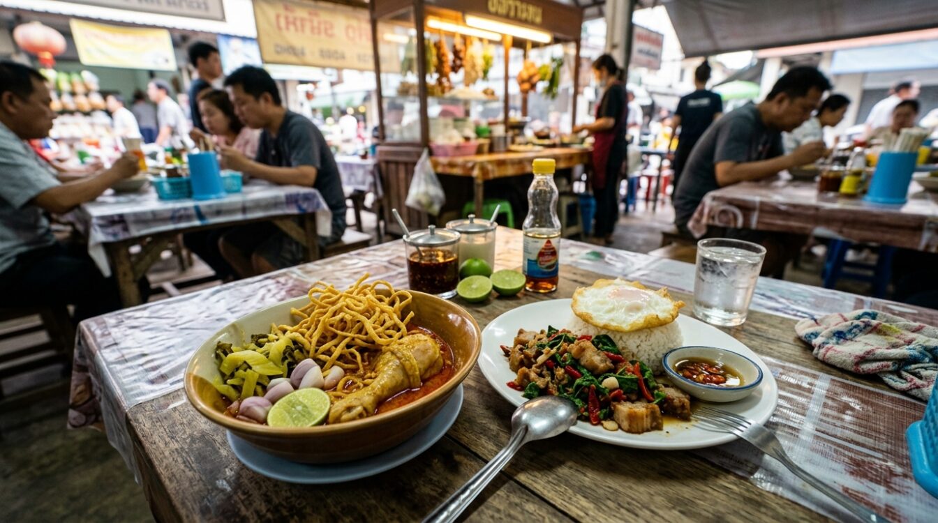 Khao Soi, Pad Kra Pao et les plats régionaux, Plats Thailandais