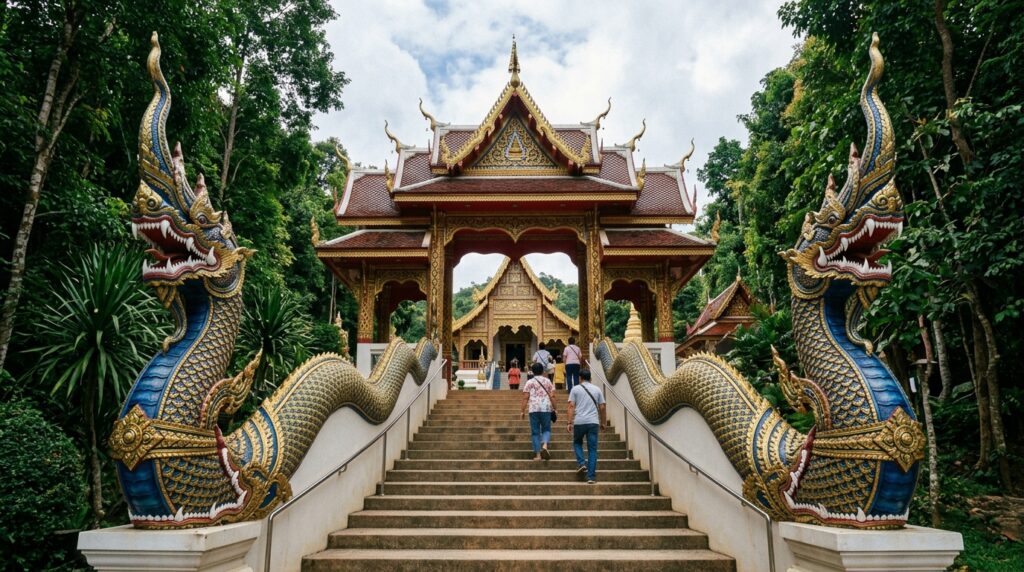 Architecture et symbolique du bleu, Temple Bleu Chiang Rai