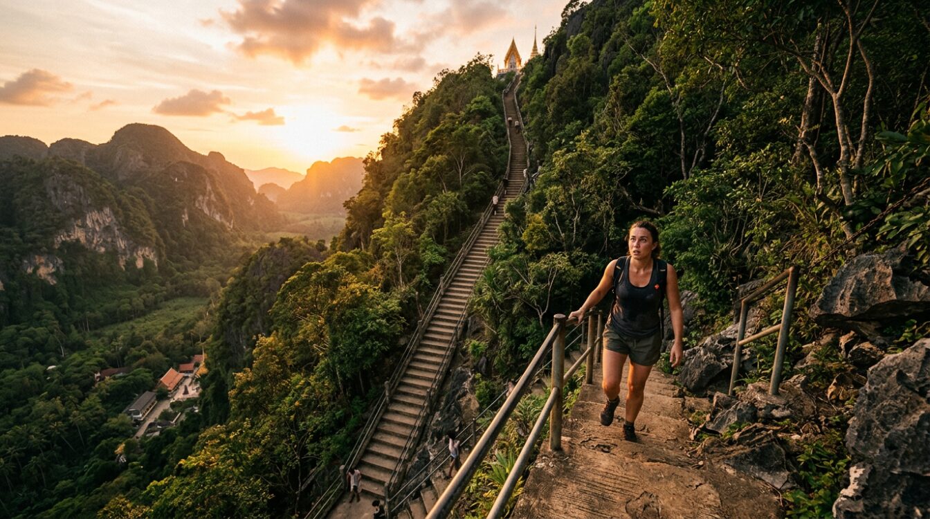 Monter les 1 260 marches : ce qu'on ne vous dit jamais vraiment ⛰️ en Thaïlande