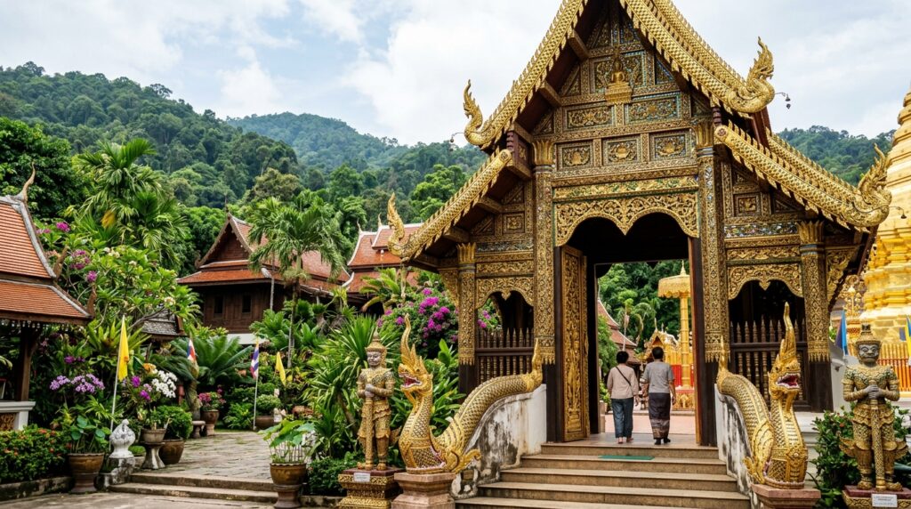 Tableau comparatif : temples, nature, budget, durée, Chiang Mai Ou Chiang Rai