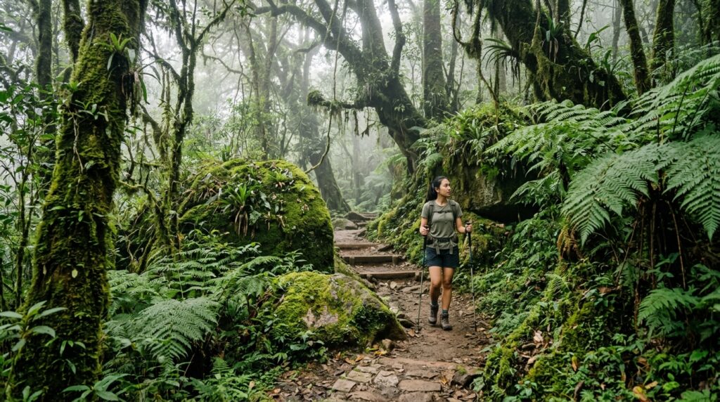 Sentiers de randonnée, Doi Inthanon Chiang Mai