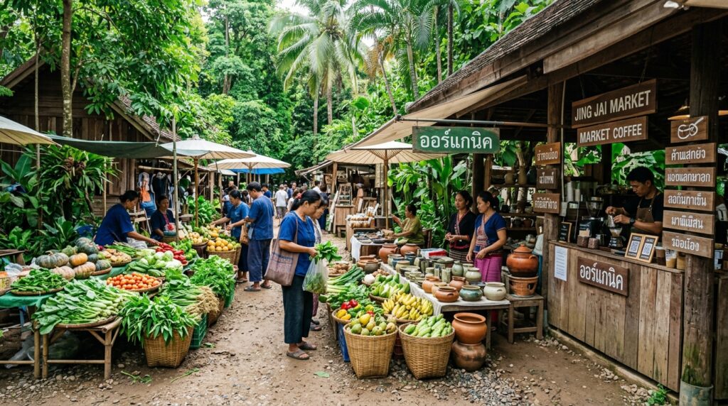 Jing Jai Market, Marches Nocturnes Chiang Mai