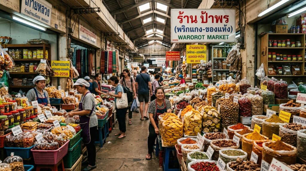 Warorot Market, Marches Nocturnes Chiang Mai