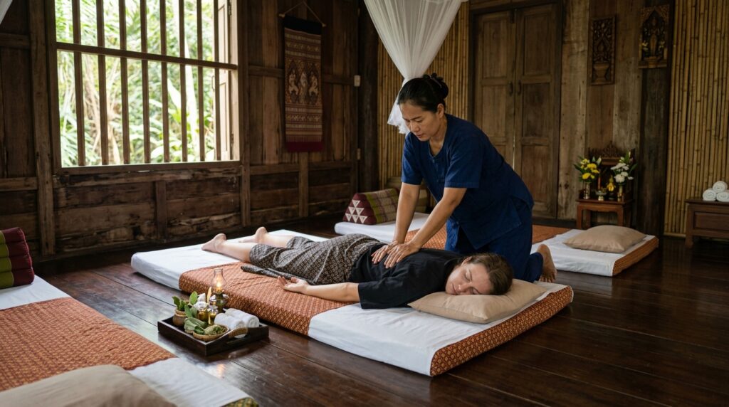Massage thaï, Chiang Mai