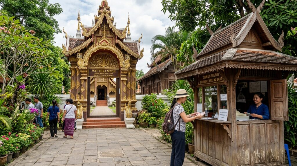 Prix et horaires des temples de Chiang Mai, Temples Chiang Mai
