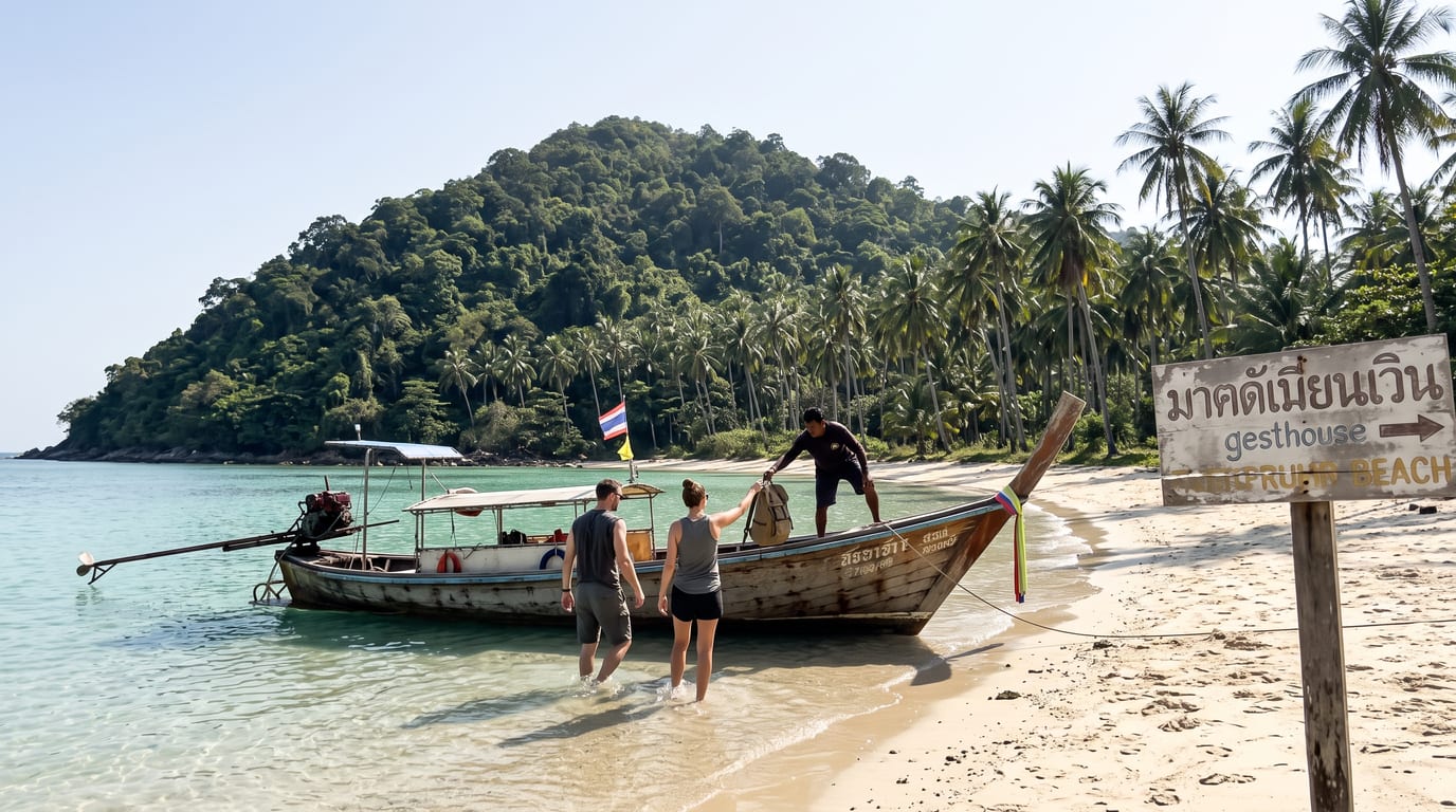 Koh Jum et Koh Siboya, deux îles de Krabi restées sans voitures